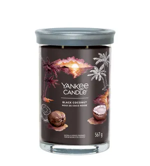 Yankee Candle Black Coconut Signature Tumbler groß 567 g