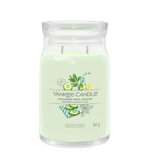 Yankee Candle Cucumber Mint Cooler Signature große Kerze 567 g