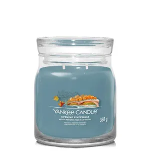 Yankee Candle Evening Riverwalk Signature Kerze Mittel 368 g