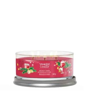 Yankee Candle Holiday Cheer Signature Tumbler 5 Dochte 340 g