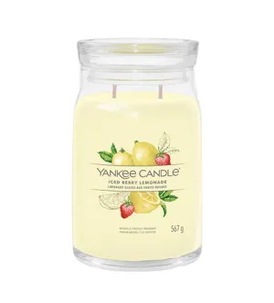 Yankee Candle Iced Berry Lemonade Signature Kerze groß 567 g