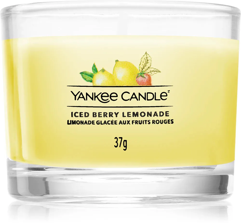 Iced Berry Lemonade Votivkerze im Glas 37 g