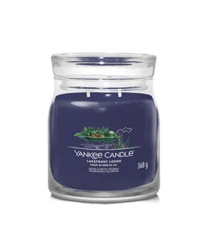 Yankee Candle Lakefront Lodge Signature Kerze mittel 368 g