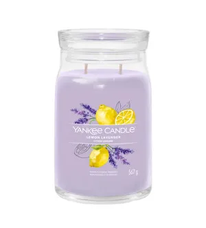 Yankee Candle Lemon Lavender Signature große Kerze 567 g
