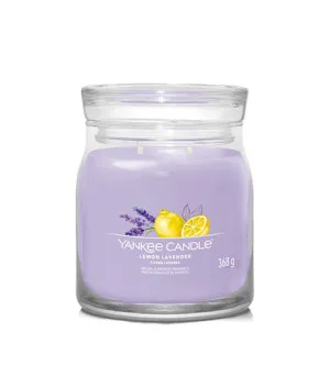Yankee Candle Lemon Lavender Signature Kerze mittel 368 g