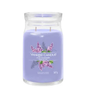 Yankee Candle Lilac Blossoms Signature große Kerze 567 g