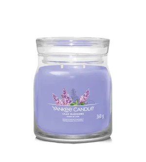 Yankee Candle Lilac Blossoms Signature Kerze mittel 368 g