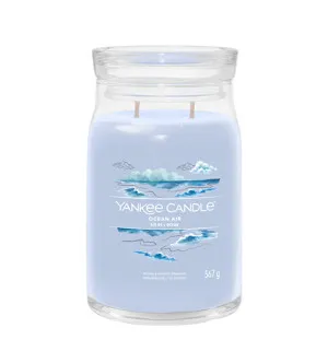 Yankee Candle Ocean Air Signature Duftkerze groß 567 g
