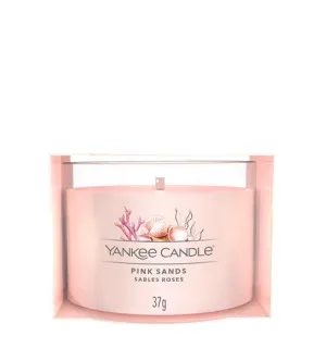Yankee Candle Pink Sands Votivkerze im Glas 37 g