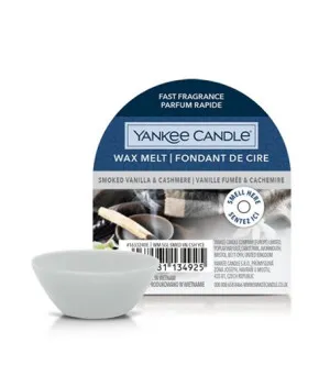 Yankee Candle Smoked Vanilla & Cashmere Duftwachs 22 g