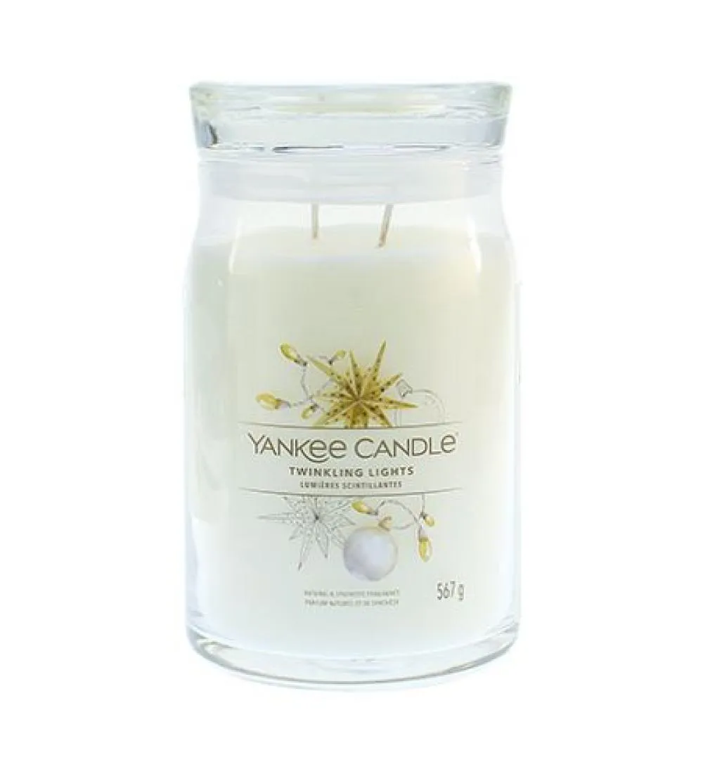 Twinkling Lights Signature Kerze groß 567 g