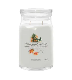 Yankee Candle Woodland Weekend Memories Signature Kerze groß 567 g