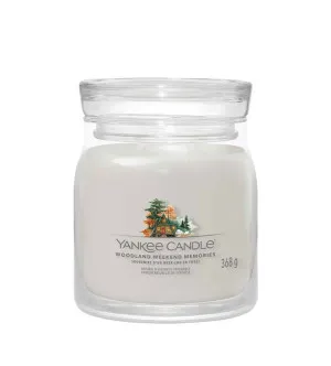 Yankee Candle Woodland Weekend Memories Signature Kerze mittel 368 g