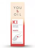 You & Oil KI Bioactive Blend - Warzen (5 ml) - hilft bei der Entfernung von Warzen