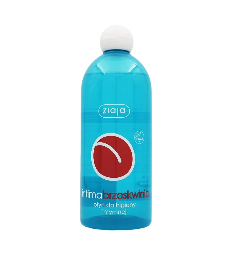 Peach Gel für die Intimhygiene mit Milchsäure und Pfirsichduft 500 ml