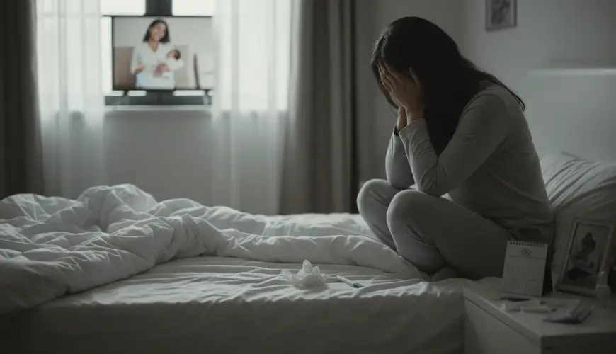 Warten auf ein Baby, das nicht kommt