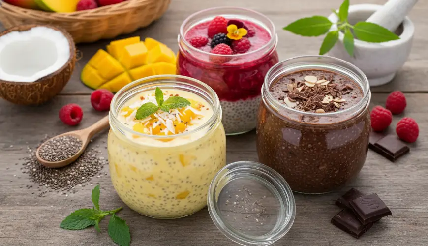 Chia-Pudding als gesundes Frühstück ohne Aufwand