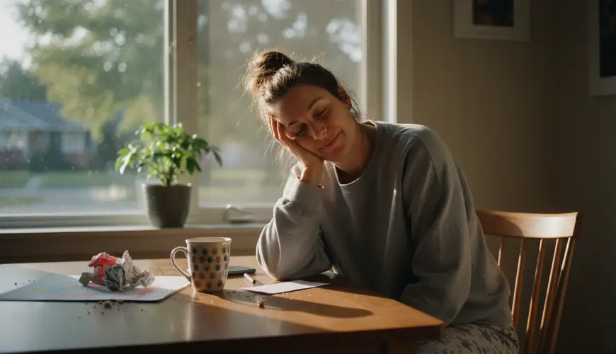 # Co dělat, když je máma bez energie a na dně

---

## Was tun, wenn Mama keine Energie hat und am B