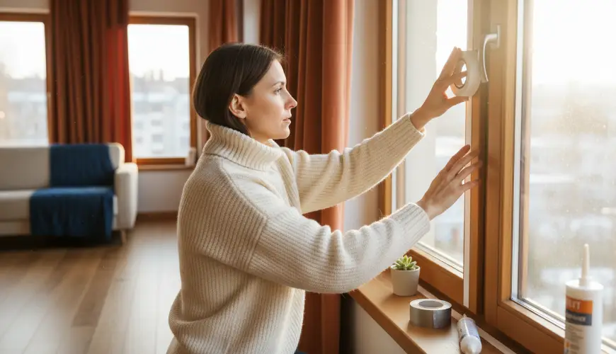 # Effektive Vorbereitung der Wohnung auf den Winter mit Dichtungen und Vorhängen