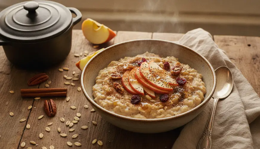 # Jak dokonale uvařit slow oats neboli pomalou ovesnou kaši

---

# Wie man Slow Oats bzw. langsam g