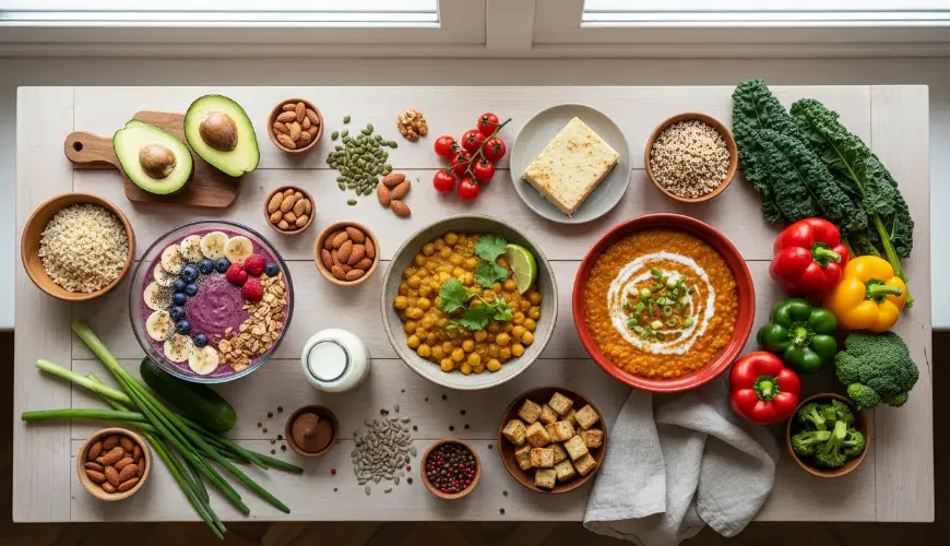 # Wie man Schritt für Schritt auf eine pflanzliche Ernährung umsteigt
