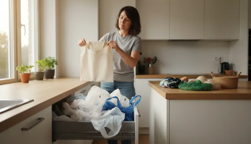 # Wie man das Horten von Plastiktüten ein für alle Mal aufhört