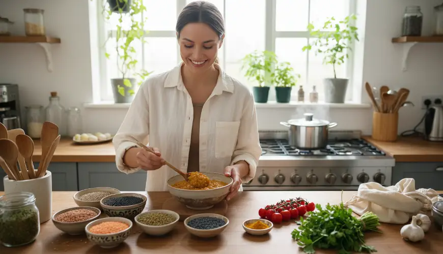 # Wie man Linsen anders als in der Suppe genießen kann