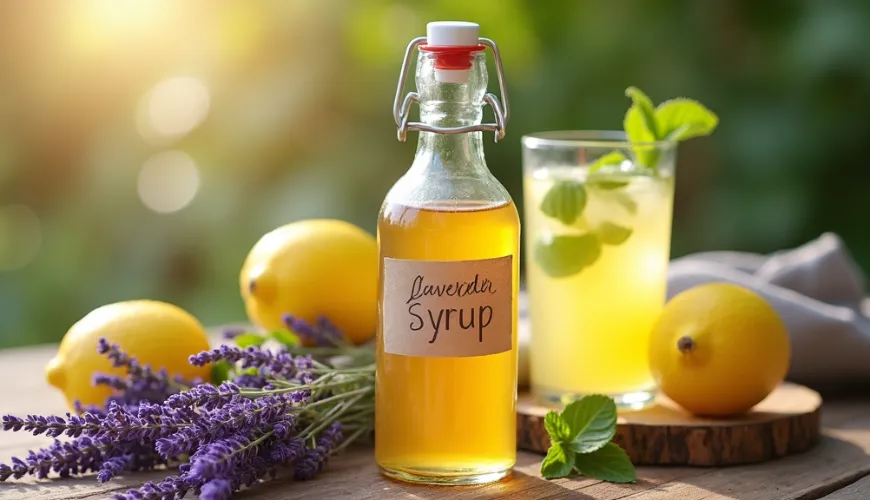 Rezept für Lavendelsirup, der Ihre Sinne erfreut