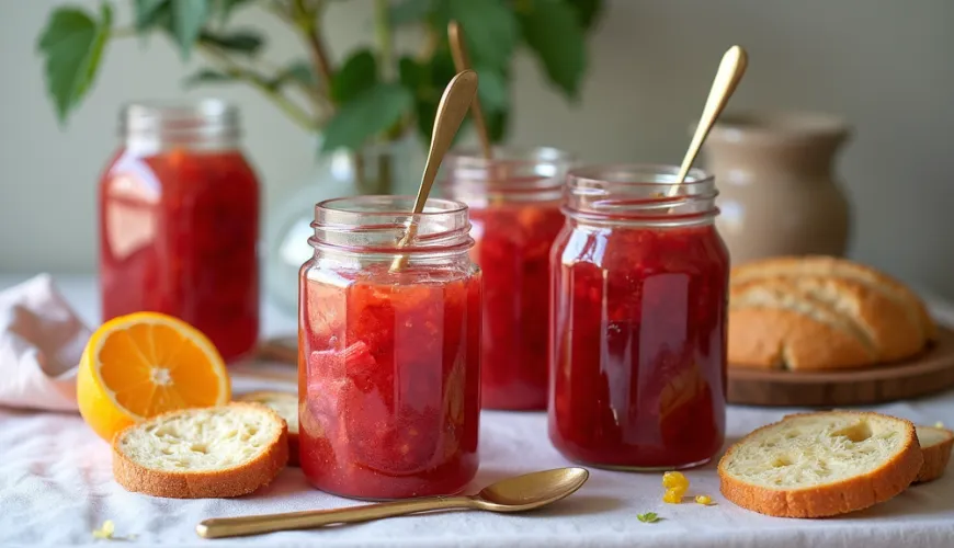 Entdecken Sie den Zauber von Rhabarbermarmelade und inspirierte Rezepte