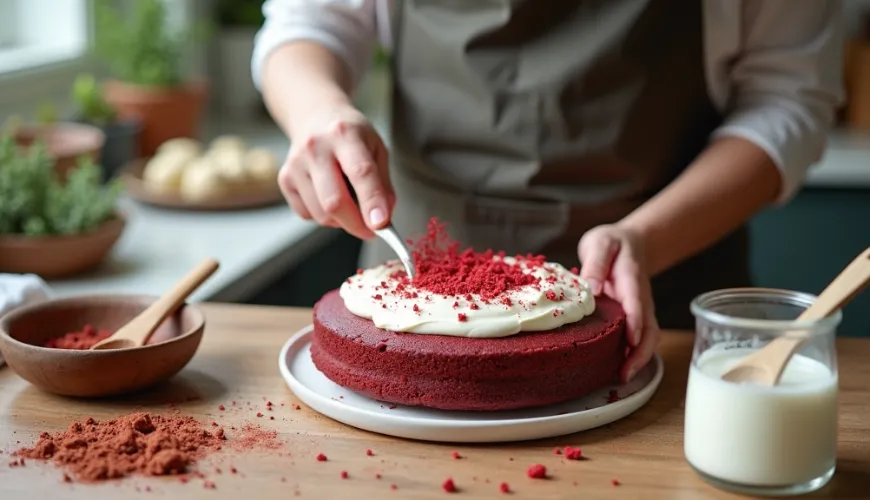 Entdecken Sie den Zauber des Red Velvet Kuchens und warum er so beliebt ist