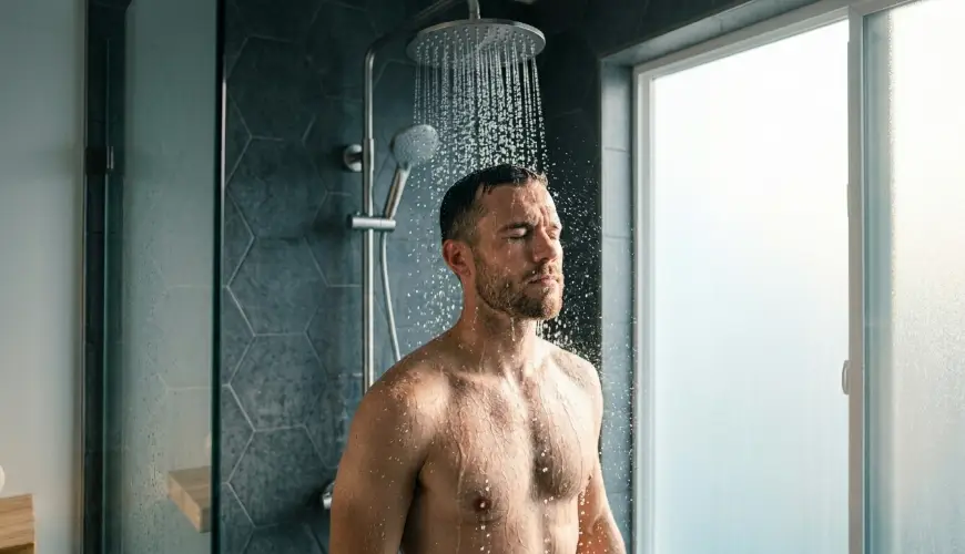# Proč je studená sprcha ráno lepší než káva

## Warum eine kalte Dusche morgens besser ist als Kaff
