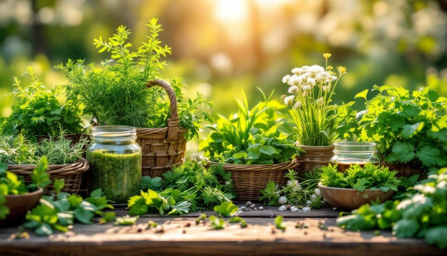 Die ersten Frühlingskräuter lehren Sie, wie man saisonal kocht und dabei nichts verschwendet.