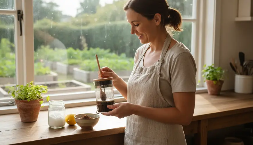 Recycling von Kaffeesatz zu Hause und im Garten