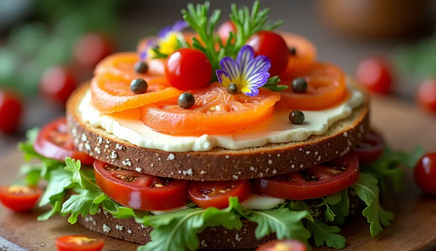 Ein salziger Kuchen bringt Spaß und Vielfalt auf jede Feier.