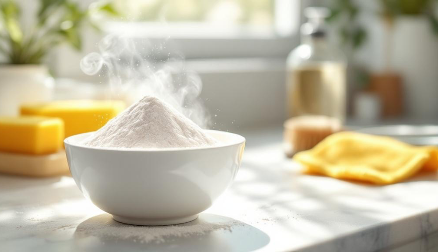 Soda und ihre Verwendung im Haushalt werden Sie schätzen, da sie in der Küche, im Badezimmer und auc