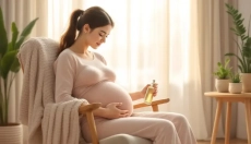 Eine Dammmassage kann ein sanftes Ritual sein, das die Entspannung des Beckens vor der Geburt unters