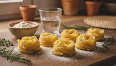 Hausgemachte Kichererbsen-Pasta ist überraschend einfach