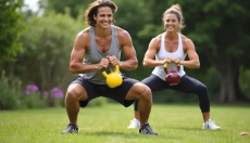 Der Goblet-Squat ist eine Übung, die Ihre Squat-Technik verbessert, selbst wenn Sie zu Hause trainie