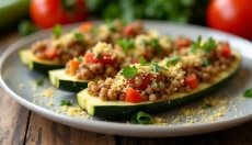 Wie man die perfekte gefüllte Zucchini zubereitet, die Ihren Tisch erfreuen wird