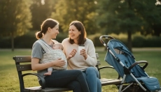 Wie man Freundschaften auch nach der Geburt eines Kindes aufrechterhalten kann