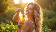 Wie man Haare auf natürliche Weise und ohne Chemie um 2 Nuancen aufhellt