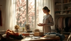 Der Frühling als neuer Anfang, der Ihnen hilft, alte Dinge und Gedanken loszulassen.