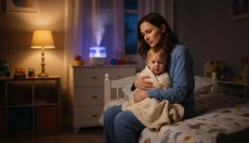 # Laryngitis bei Kindern und nächtlicher Bellhusten, der Eltern erschreckt