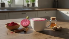 Rote-Bete-Latté ist gut für Gesundheit und Geschmack