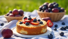 Entdecken Sie den Zauber des glutenfreien Backens mit diesem saftigen glutenfreien Kuchen.