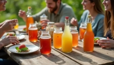 Kombucha zu Hause anzubauen spart Geld und unterstützt die Nachhaltigkeit.