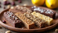 Bereiten Sie Ihre eigenen Rohkost-Riegel zu und verwöhnen Sie Ihre Geschmacksknospen