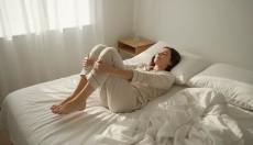 Morgendliches Dehnen noch im Bett kommt Körper und Geist zugute