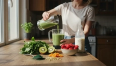 Smoothie für Frauen, die unter Müdigkeit und Eisenmangel leiden