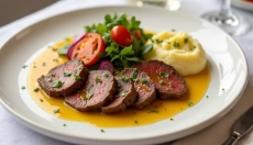 Nachhaltige Rindersteaks mit Senf für modernes Kochen